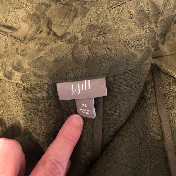 J. Jill blazer suit jacket size XS extra small preloved condition - Picture 4 of 10